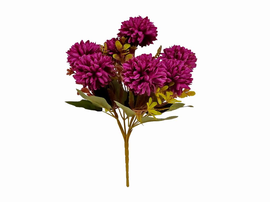 Flores Artificiales De 7 Cabezas  Set de  2